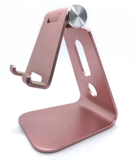 Aluminum Adjustable Cell Phone - Tablet Stand - Rose Gold