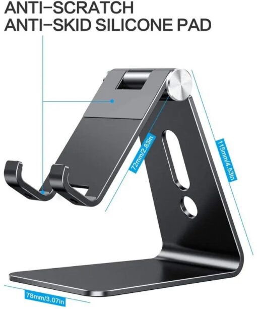 Aluminum Adjustable Cell Phone - Tablet Stand