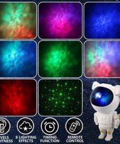 Astronaut Star and Nebula Projector