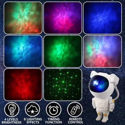 Astronaut Star and Nebula Projector