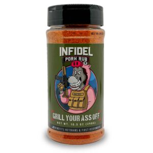 Infidel Pork Rub by Grill Your Ass Off (13oz)