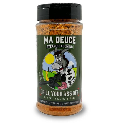 Ma Deuce Steak Seasoning by Grill Your Ass Off (12.5oz)