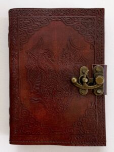 Double Dragon 5x7 Leather Journal