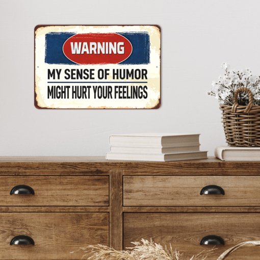 Warning Sign (UV Steel)