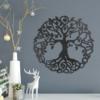 Tree of Life - Medium - Black Metal Decor