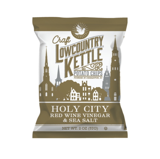 Low Country Kettle - Red Wine Vinegar & Sea Salt Kettle Chips 2oz