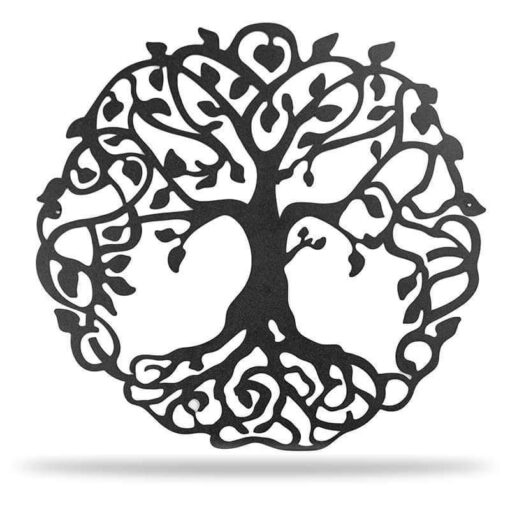 Tree of Life - Large - Black Metal Decor