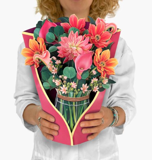 Dear Dahlia - FreshCut Flowers Pop-up Card