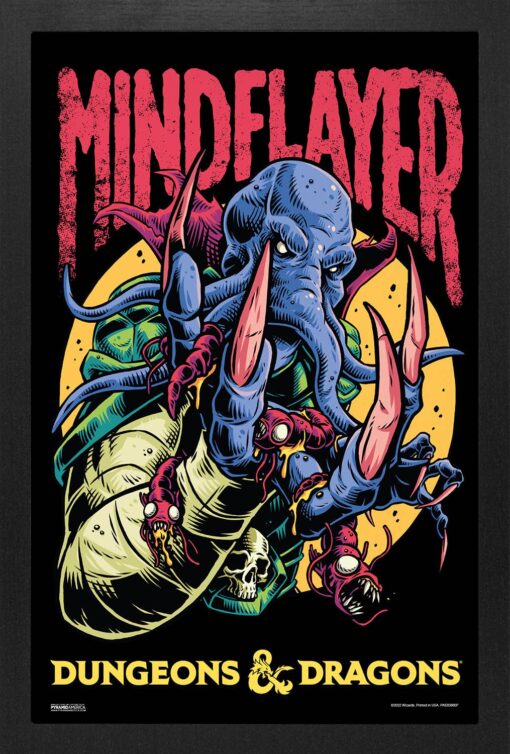 Dungeons & Dragons - Mindflayer - 11x17 Framed Print