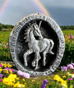 Unicorn Standing Pewter