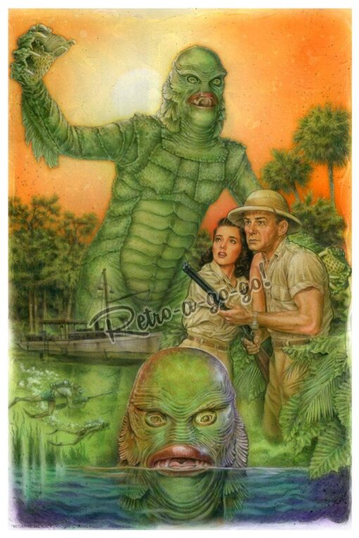 Return to the Black Lagoon Art Print