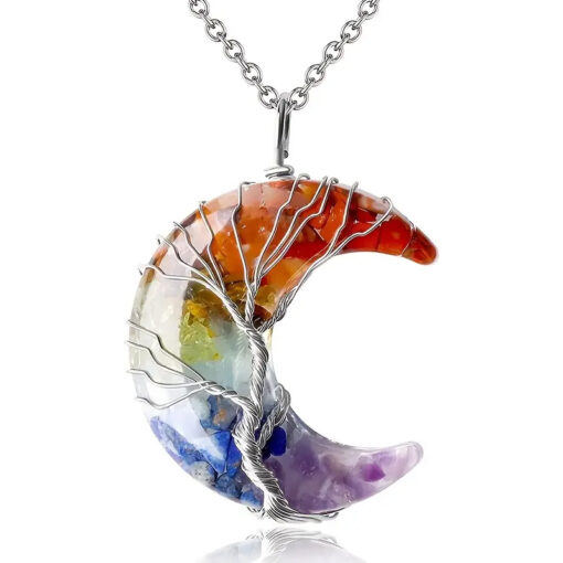 7 Chakra Healing Crystal Necklace