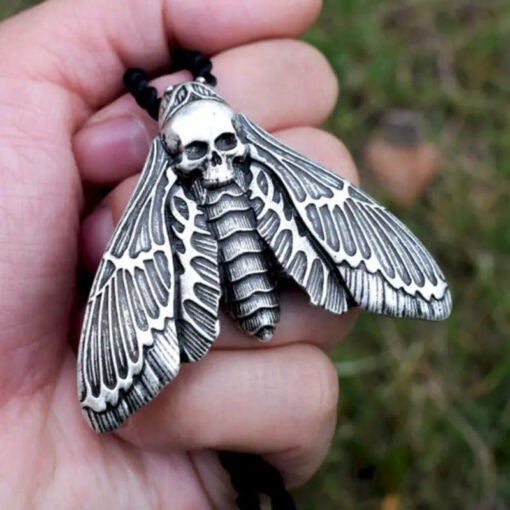 Death's Head Hawk Moth Necklace