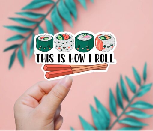 This Is How I Roll Vinyl Sticker