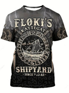 Floki's Kattegat Shipyard Shirt - 2X