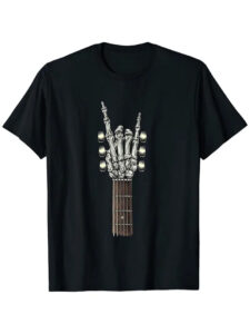 Metal Horns Guitar Shirt - XL