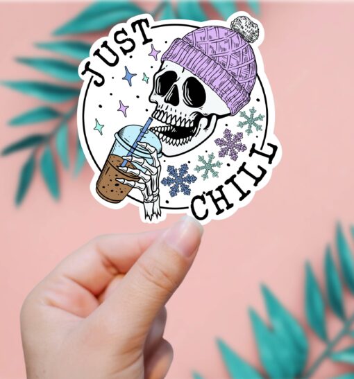 Just Chill Vinyl Sticker