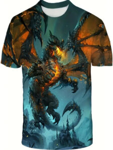 Winter Dragon Shirt - 2X