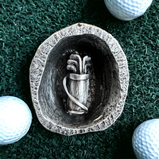 JM - Pewter Shell - Golf Clubs