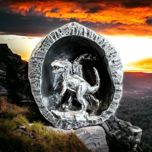 JM - Pewter Shell - Dinosaur