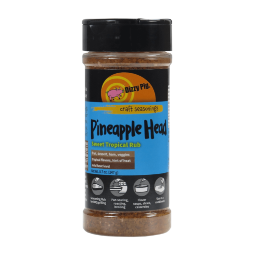 Pineapple Head Sweet Tropical Rub by Dizzy Pig (8oz)