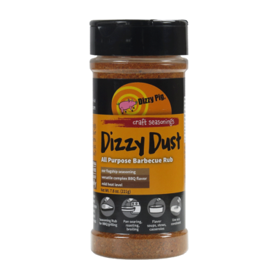 Dizzy Dust All Purpose BBQ Seasoning by Dizzy Pig (7.8oz)
