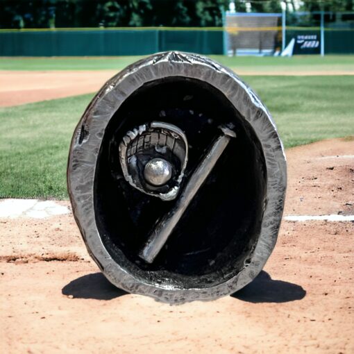 JM - Pewter Shell - Baseball
