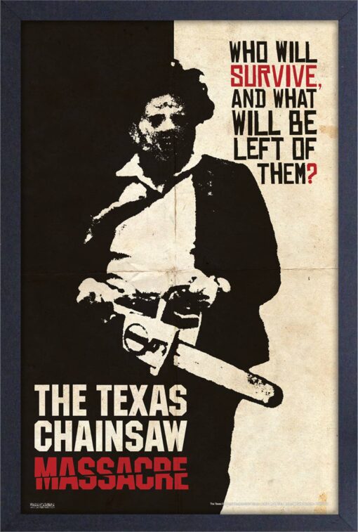 Texas Chainsaw Massacre - Who Will Survive? Framed Print