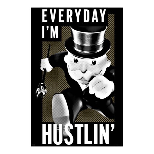 Monopoly – Hustlin 24x36 Poster