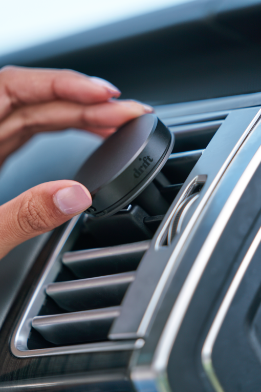 Drift - Teak - Metal Car Vent Freshener