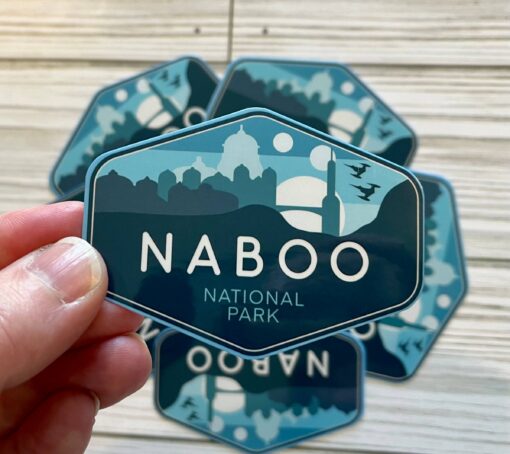 Star Wars National Park Naboo Vinyl Sticker