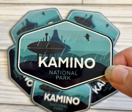 Star Wars National Park Kamino Vinyl Sticker