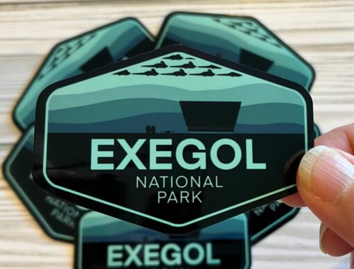Star Wars National Park Exegol Vinyl Sticker