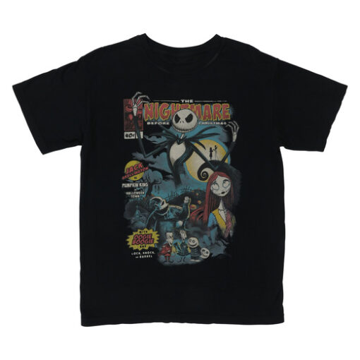 Nightmare Before Christmas - Comic Book Shirt - L