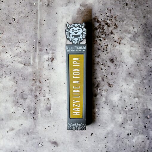 New Realm - Hazy Like a Fox Tap Handle