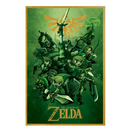 Zelda Links 24x36 Poster