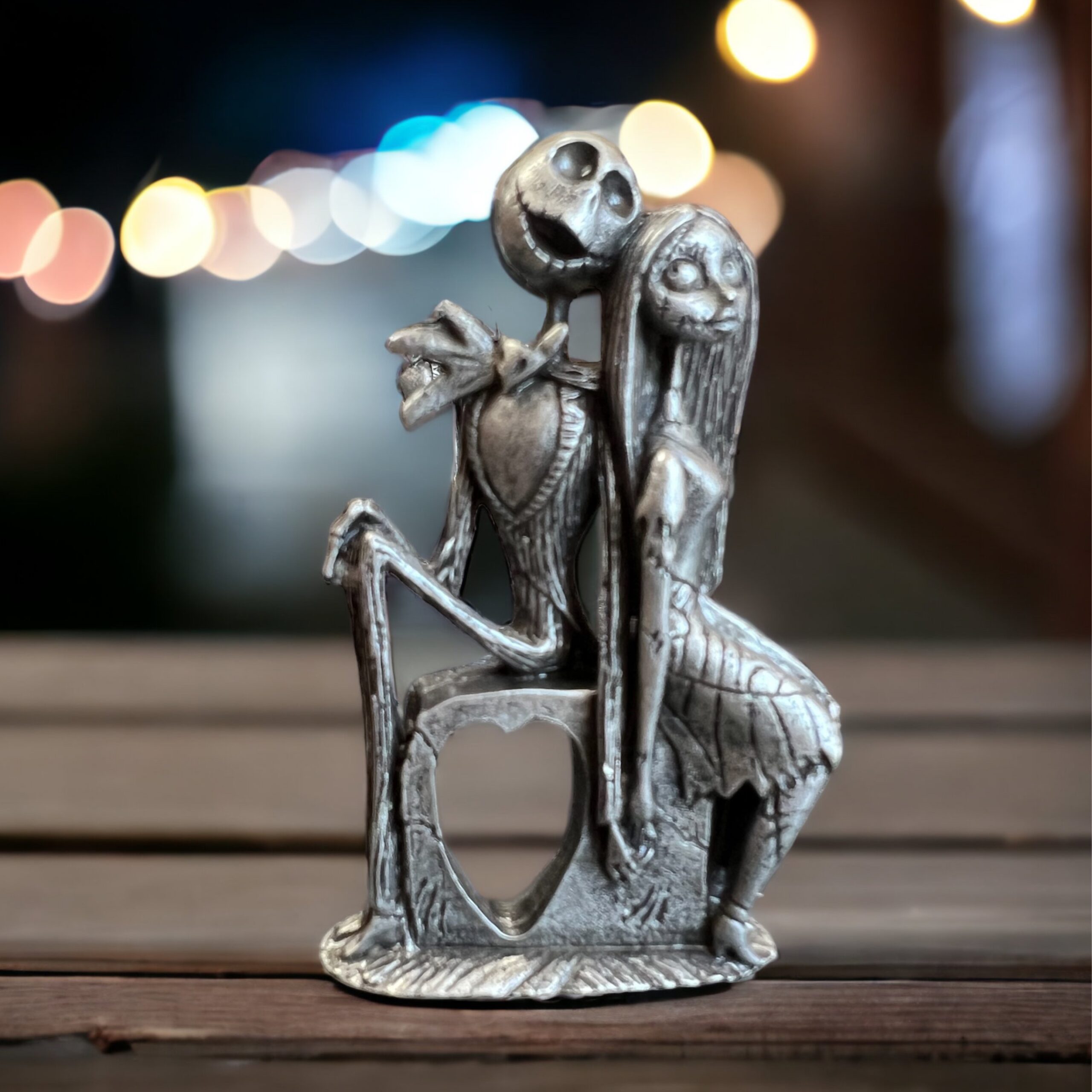 Jack & Sally Pewter Piece