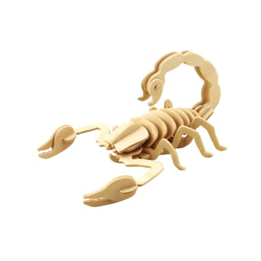 3D Wooden Puzzle: Scorpion