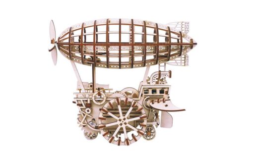 DIY Wooden Puzzle: Airship
