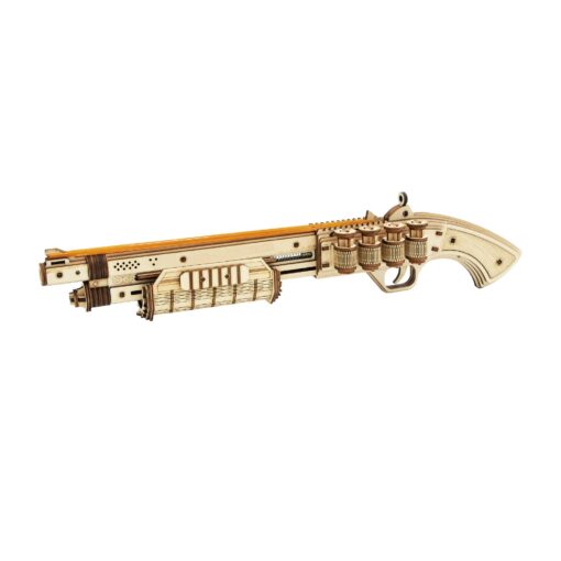 DIY 3D Puzzle Terminator Rubber Band Gun