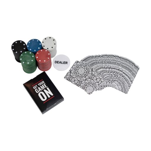 Men's Professional Poker in a Tin Set