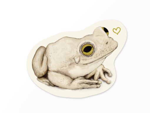Mini Frog Vinyl Sticker