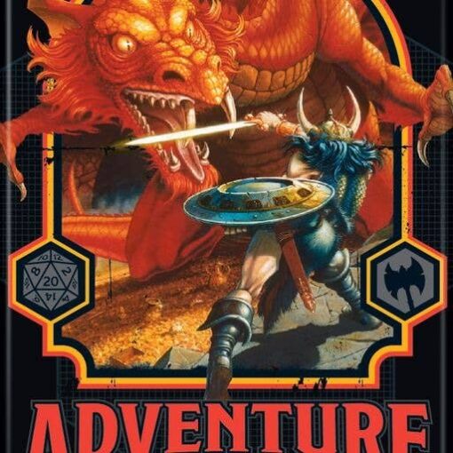 Dungeons & Dragons Adventure Awaits - 2.5x3.5 Magnet