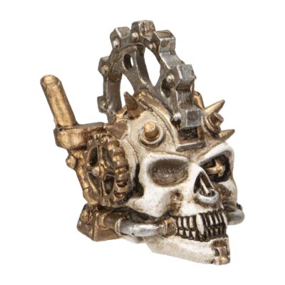 Steampunk Mini Skull Resin Head