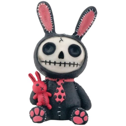 Furrybones - Black Bun Bun Resin Figure
