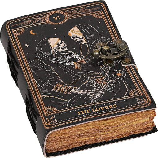 Book of Spells The Lovers Leather Journal