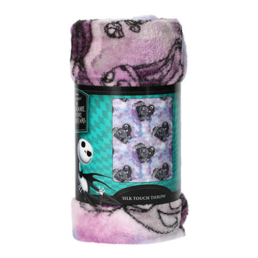 Nightmare Before Christmas 40" X 50" Silk Touch Throw (Purple)