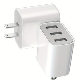 3 USB Plug Adapter