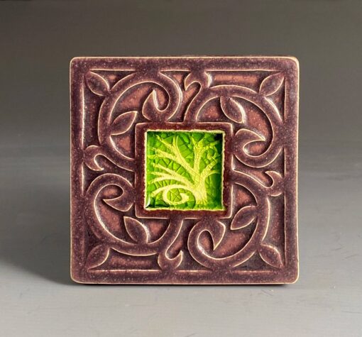 Ceramic Coaster - Tree
