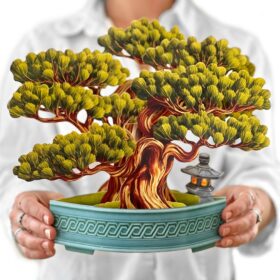 Wisdom Bonsai - FreshCut Flowers Pop-up Card